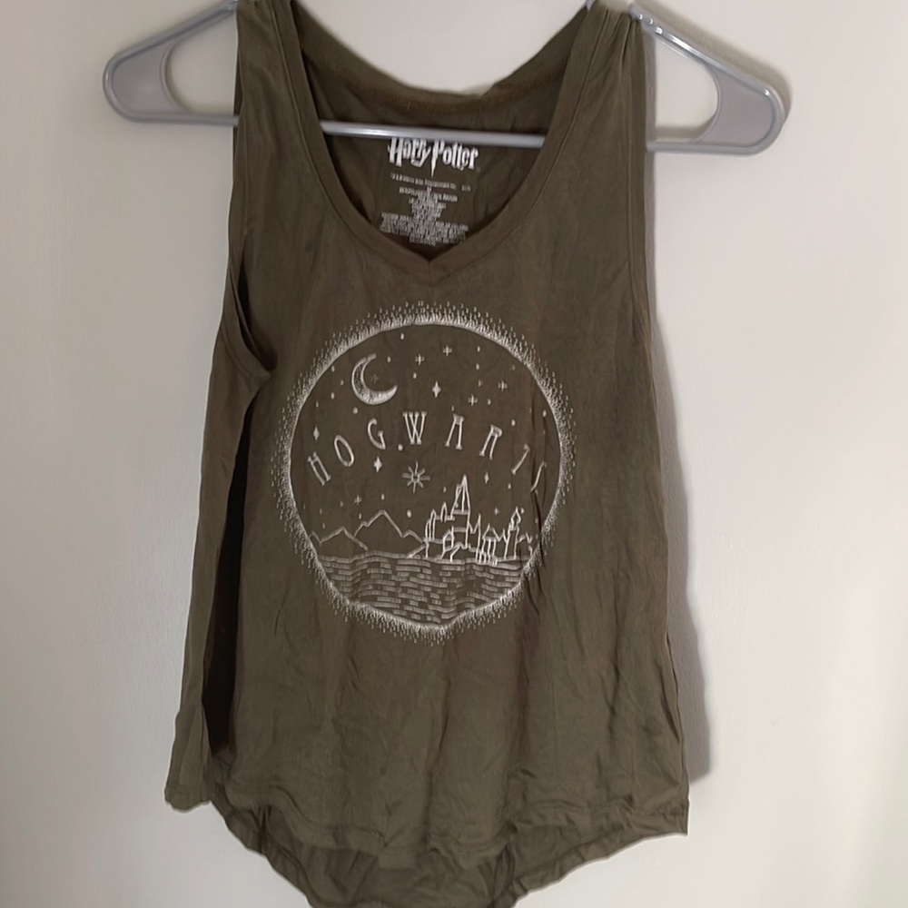 Green Harry Potter Hogwarts Shirt